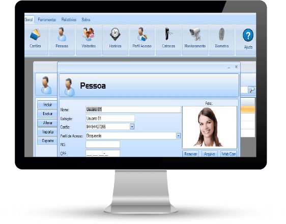 Software de controle de portaria